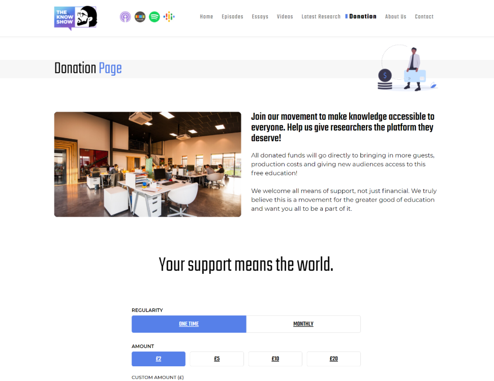 image 7 | TheKnowShow website