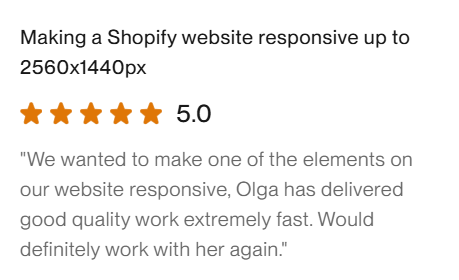 Снимок экрана 2025 01 30 171002 | Shopify website element responsive